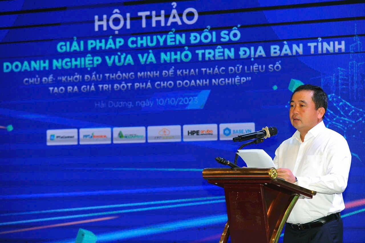Bàn giải pháp chuyển đổi số cho doanh nghiệp vừa và nhỏ Hải Dương -0