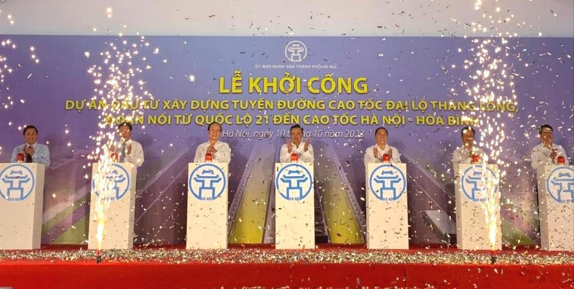 Khởi công tuyến đường nối cao tốc Đại lộ Thăng Long đến cao tốc Hòa Lạc - Hòa Bình -0