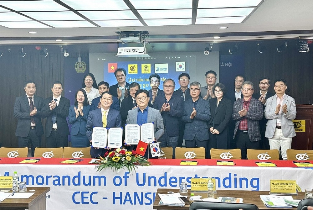 Hợp tác, giao thương giữa doanh nghiệp công nghiệp hỗ trợ Hà Nội - Hàn Quốc -0