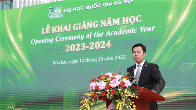Giám đốc ĐH Quốc gia Hà Nội GS.TS Lê Quân