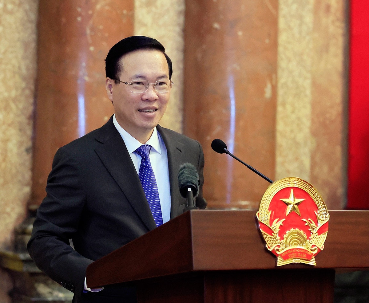 Chủ tịch nước Võ Văn Thưởng gặp mặt đại biểu Tổng Hội Nông nghiệp và Phát triển nông thôn Việt Nam -0