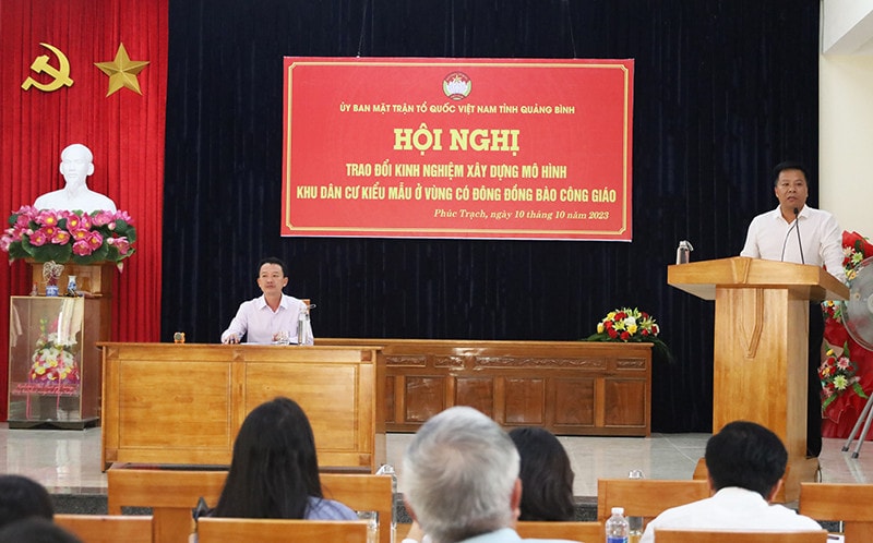 Quảng Bình: khu dân cư kiểu mẫu vùng đồng bào công giáo -0