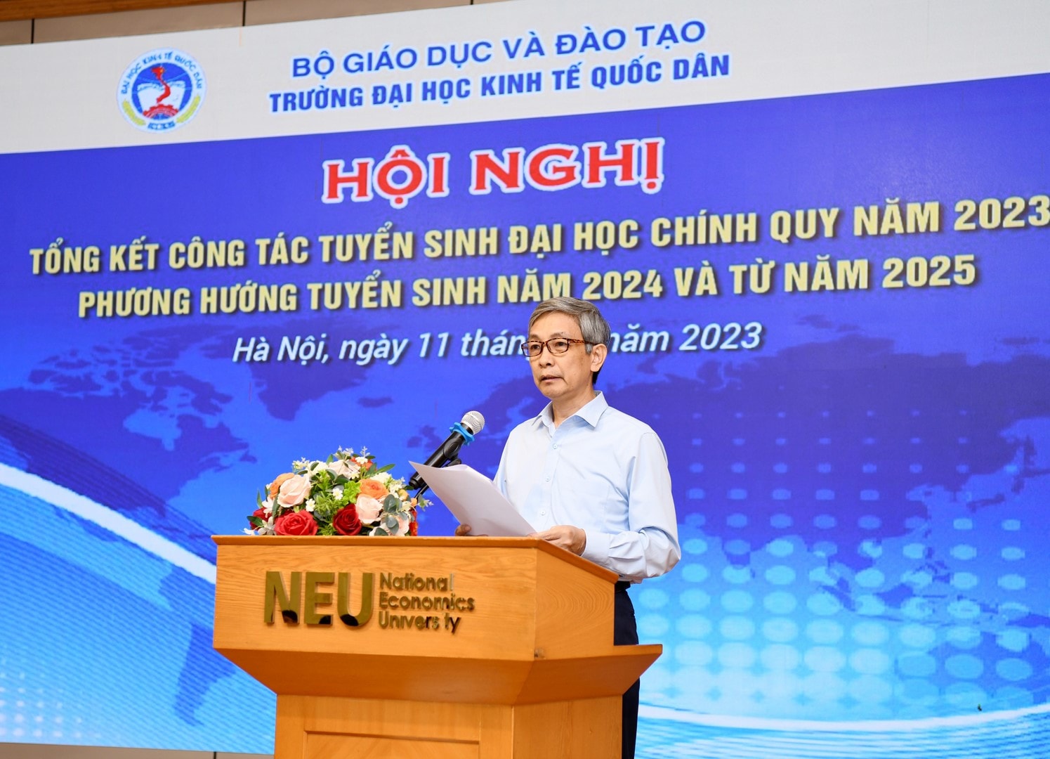 Tuyển sinh 2024: Trường ĐH Kinh tế Quốc dân dự kiến ổn định chỉ tiêu, phương thức xét tuyển như năm 2023 -0