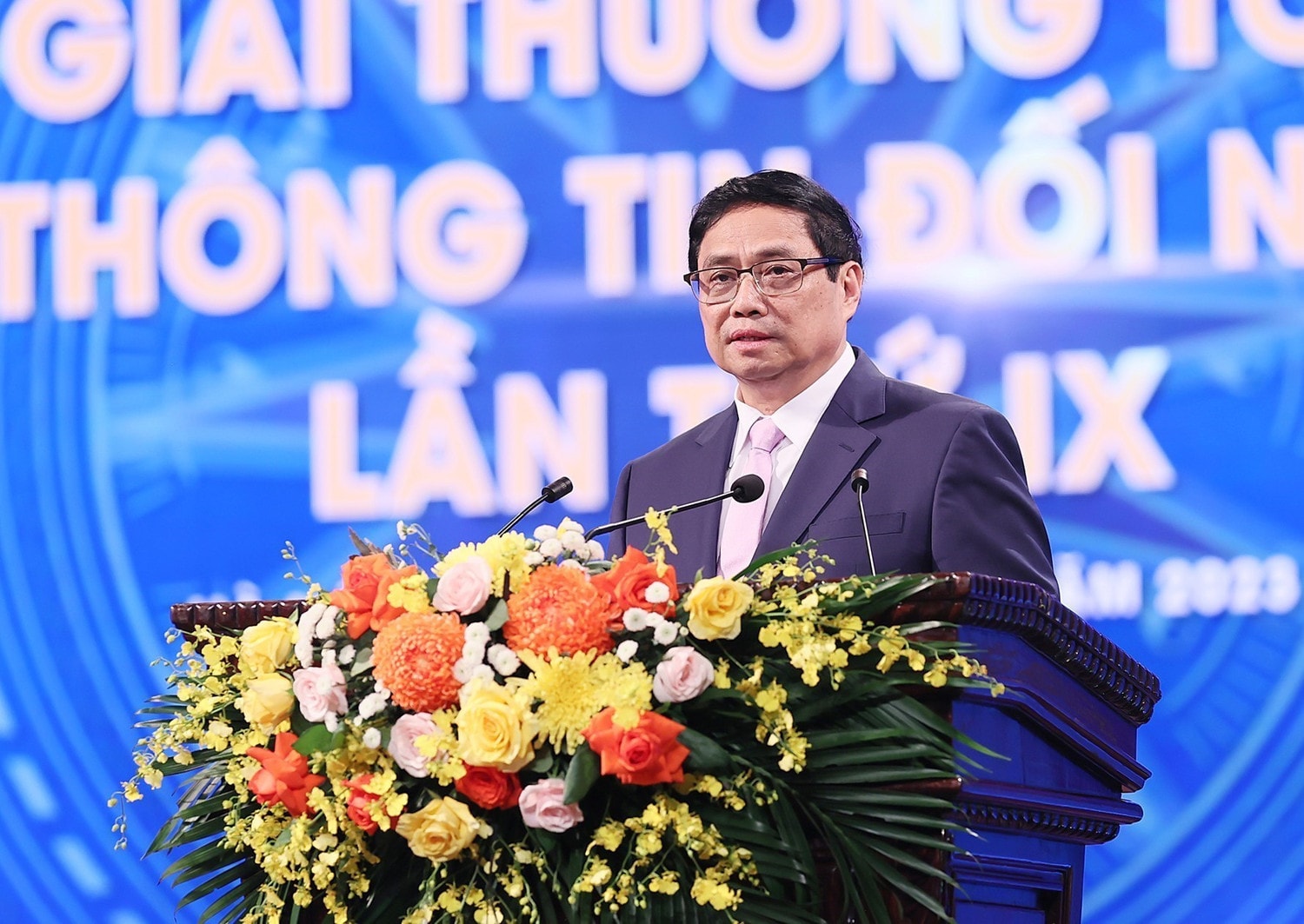 Thủ tướng Phạm Minh Chính dự Lễ trao Giải thưởng toàn quốc về thông tin đối ngoại lần thứ IX