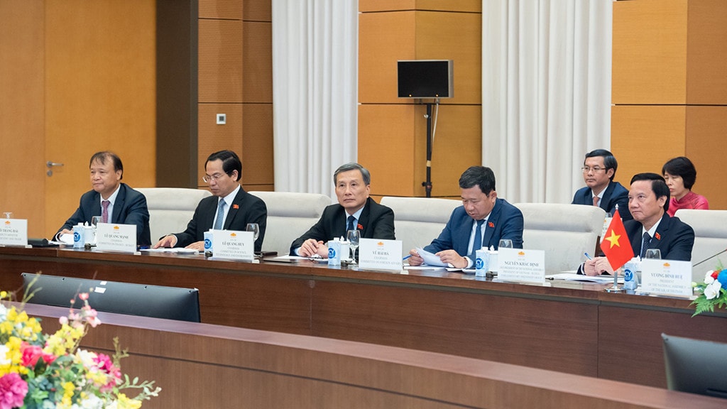 Một số hình ảnh tại lễ đón trọng thể Chủ tịch Duma Quốc gia Nga Vyacheslav Viktorovich Volodin -0