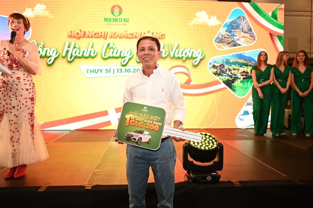 Hàng trăm giải thưởng lớn dành cho khách hàng của Phân bón Cà Mau đã được công bố -0