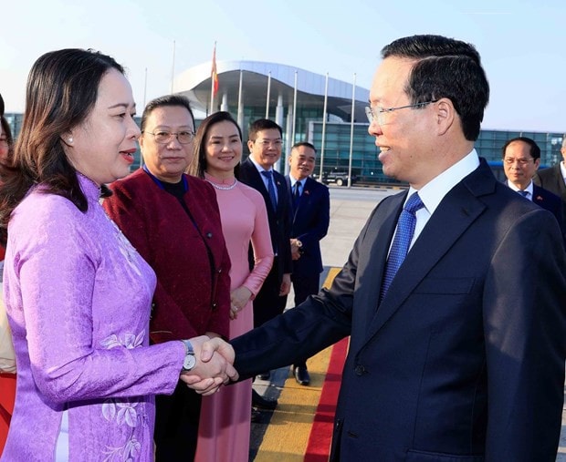 Chủ tịch nước Võ Văn Thưởng lên đường dự Diễn đàn Cấp cao Vành đai và Con đường -0