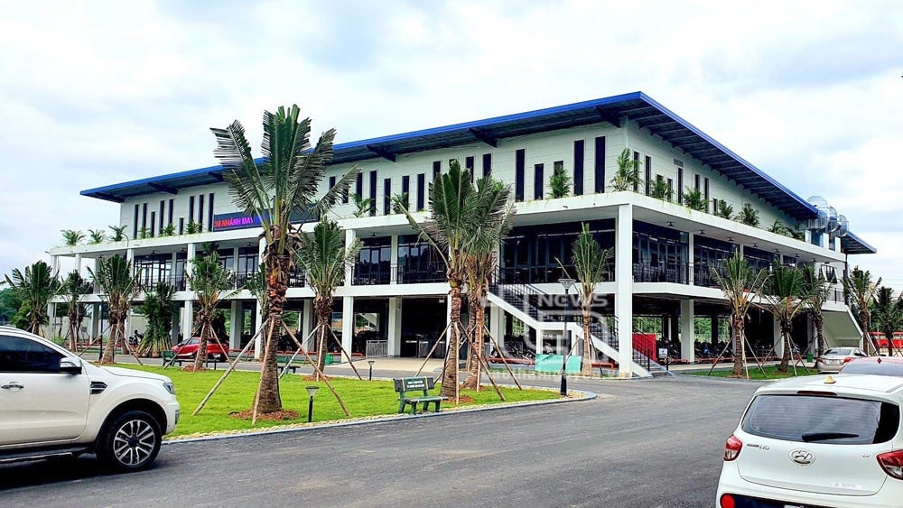 Cụm công nghiệp Sơn Cẩm có quy mô hơn 70ha, đang được triển khai xây dựng. Nguồn: ITN