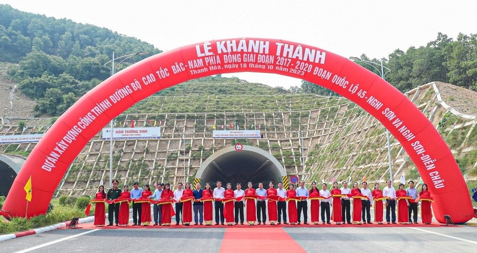 Khánh thành đường cao tốc đoạn Quốc lộ 45 - Nghi Sơn và Nghi Sơn - Diễn Châu 