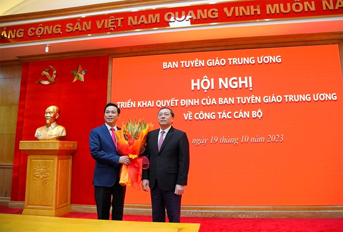 Trao Quyết định Tổng Biên tập Báo điện tử Đảng Cộng sản Việt Nam -0