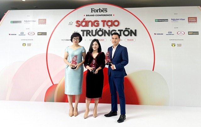 GELEX, VIGLACERA, CADIVI vào Top 25 thương hiệu dẫn đầu Forbes Việt Nam