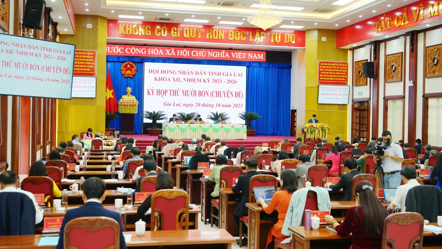 HĐND tỉnh Gia Lai khóa XII thông qua 25 nghị quyết quan trọng -0
