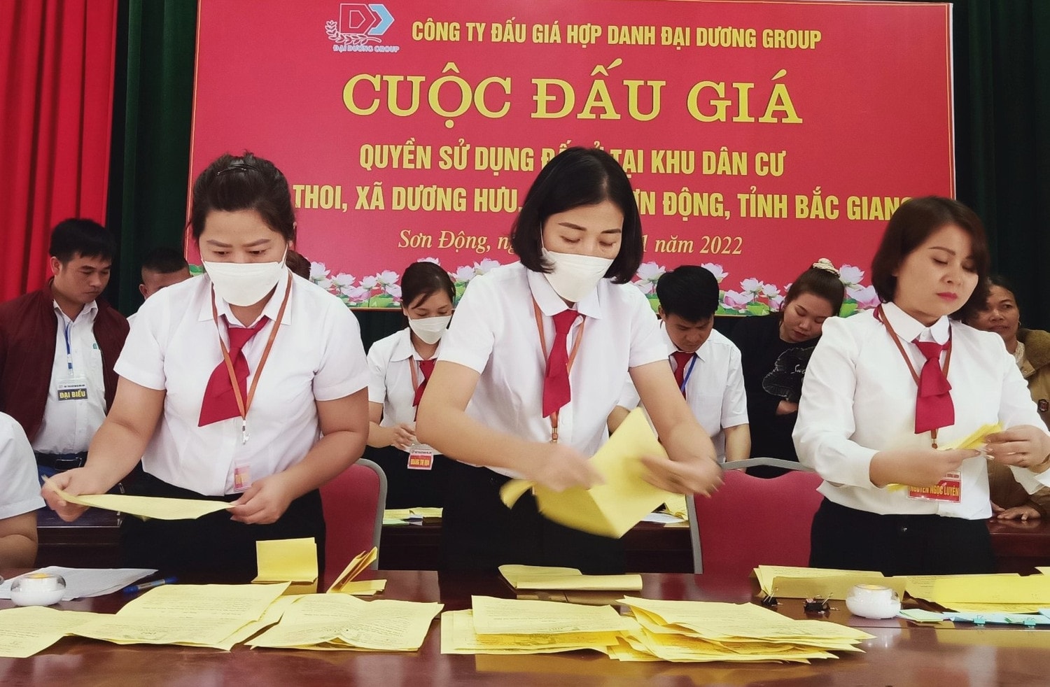 Bắc Giang: Công ty đấu giá hợp danh Đại Dương Group luôn tuân thủ quy định pháp luật trong thực hiện đấu giá đất -0