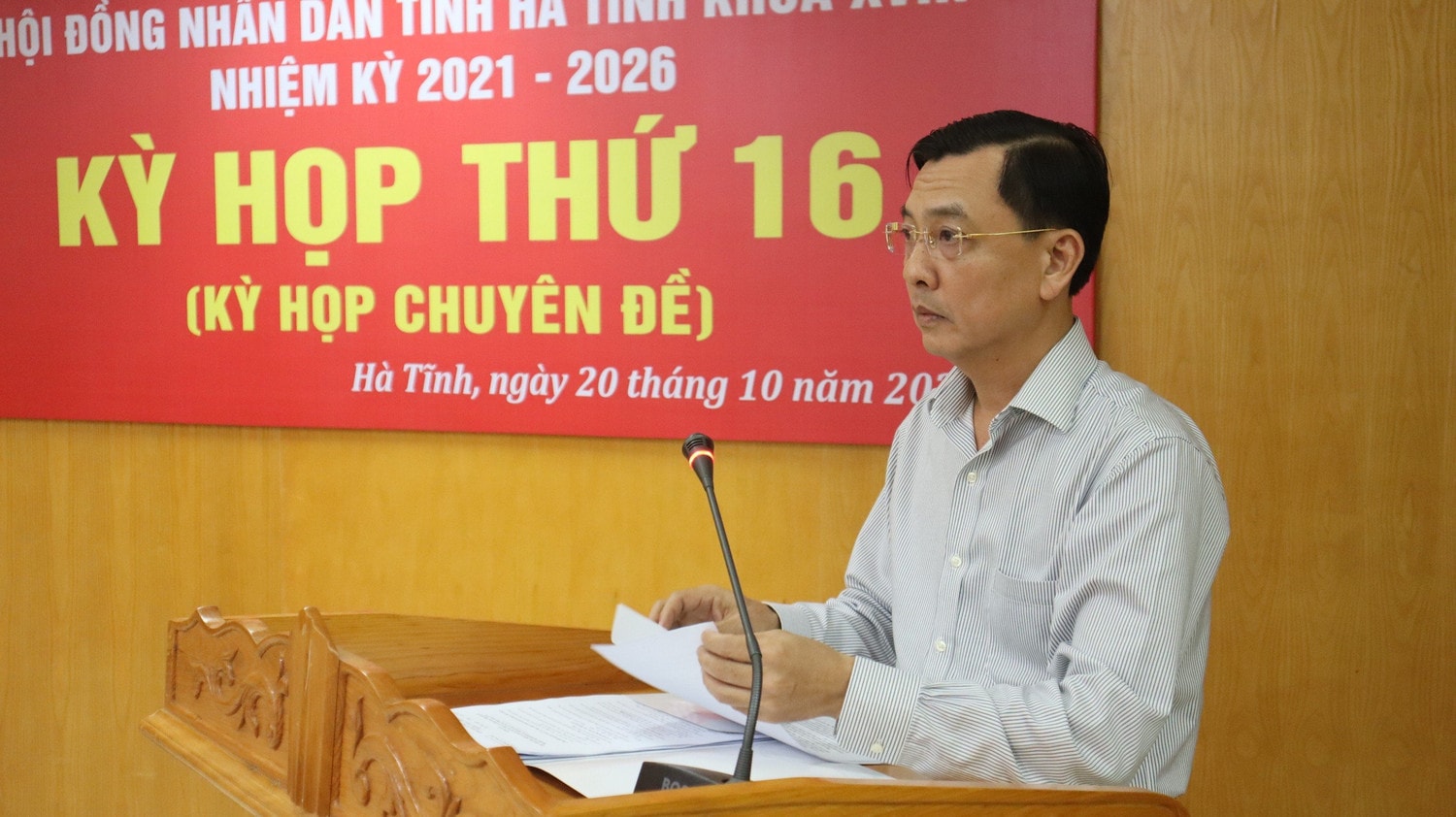 Hà Tĩnh: Thông qua 3 nghị quyết quan trọng tại Kỳ họp thứ 16