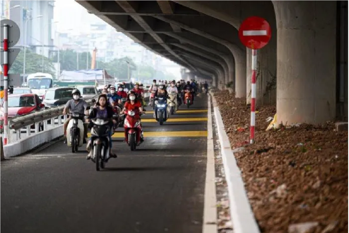 Hà Nội: Tổ chức giao thông một chiều trên đường Nguyễn Xiển -0