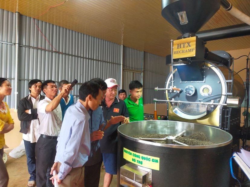 Khuyến công hỗ trợ doanh nghiệp mua sắm máy móc phục vụ chế biến nông sản của tỉnh Đắk Nông 