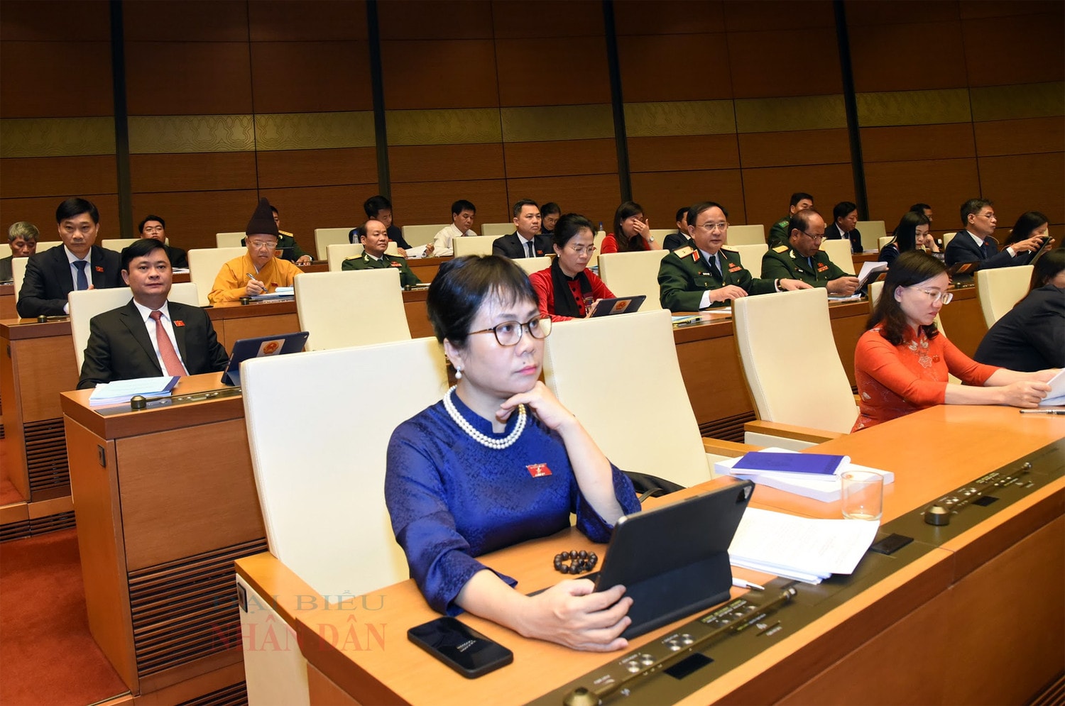 Một số hình ảnh Khai mạc trọng thể Kỳ họp thứ Sáu, Quốc hội Khóa XV -1