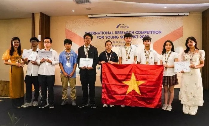 Học sinh Việt Nam đạt thành tích cao cuộc thi nghiên cứu khoa học quốc tế -0