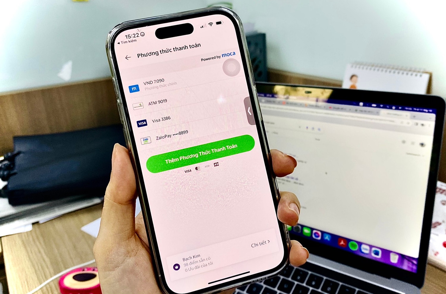 Grab và ZaloPay bắt tay đẩy mạnh hơn nữa giao dịch không dùng tiền mặt trên nền tảng. Ảnh: Việt Anh