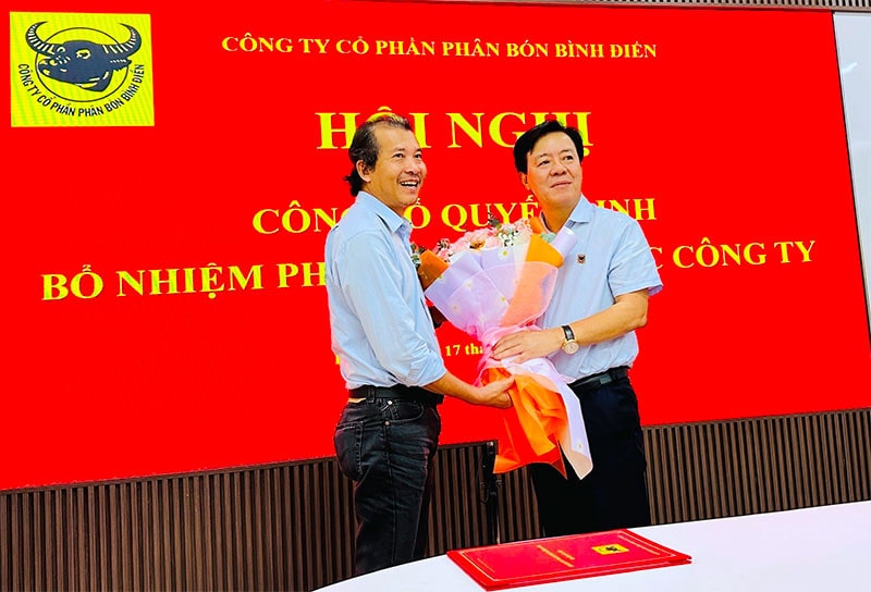 Ông Phan Văn Tâm được bổ nhiệm làm Phó Tổng giám đốc Công ty CP Phân bón Bình Điền -0