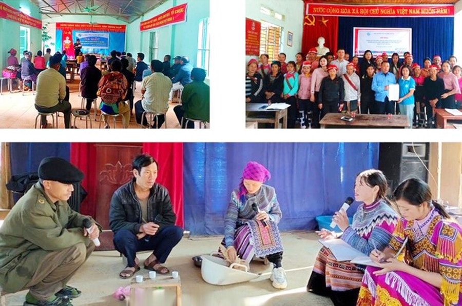 Nhiều hình thức tuyên truyền, vận động phòng, chống tảo hôn và hôn nhân cận huyết thống - Nguồn: LCĐT