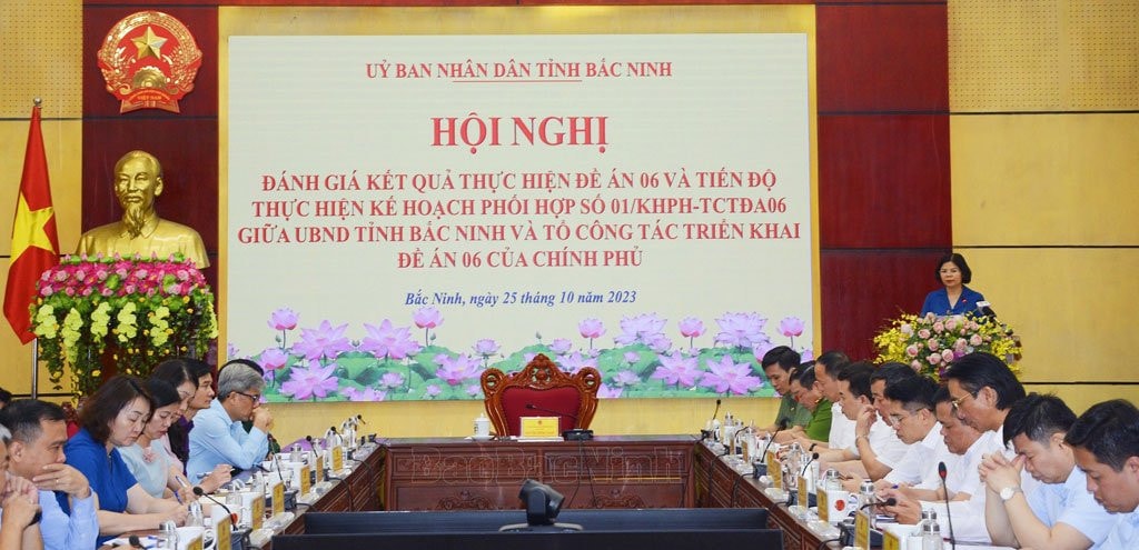 Đánh giá kết quả thực hiện Đề án 06 và tiến độ triển khai Kế hoạch phối hợp số 01 -0