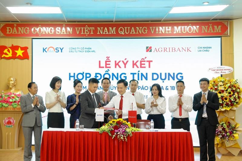  Agribank tài trợ tín dụng gần 600 tỷ đồng cho cụm dự án Thủy điện Tả Páo Hồ của Tập đoàn Kosy -0