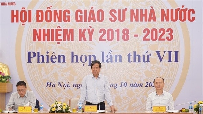 Hàng trăm ứng viên giáo sư, phó giáo sư bị loại hàng năm: Hội đồng Giáo sư Nhà nước nói gì?Hội đồng Giáo sư Nhà nước: Mỗi năm có hàng trăm hồ sơ ứng viên bị loại với nhiều lý do -0