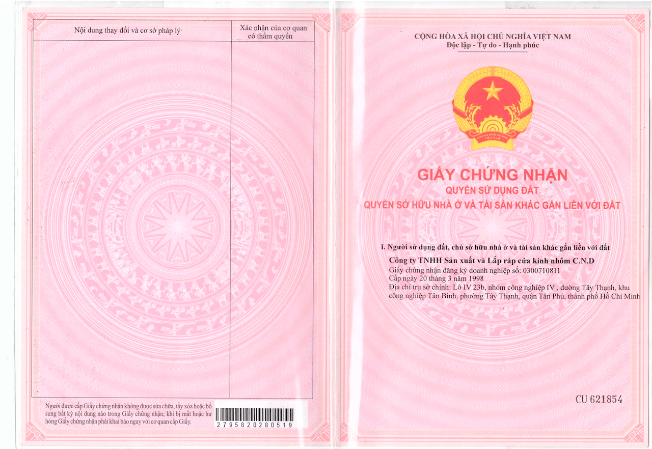 Bộ Xây Dựng, Bộ KH&ĐT đề nghị UBND tỉnh Long An giải quyết đơn thư của Công ty TNHH sản xuất và lắp ráp của kính nhôm CND -0