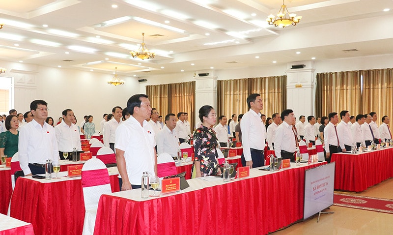 Nghệ An: Phản ánh thực chất những nỗ lực của người được lấy phiếu tín nhiệm -0