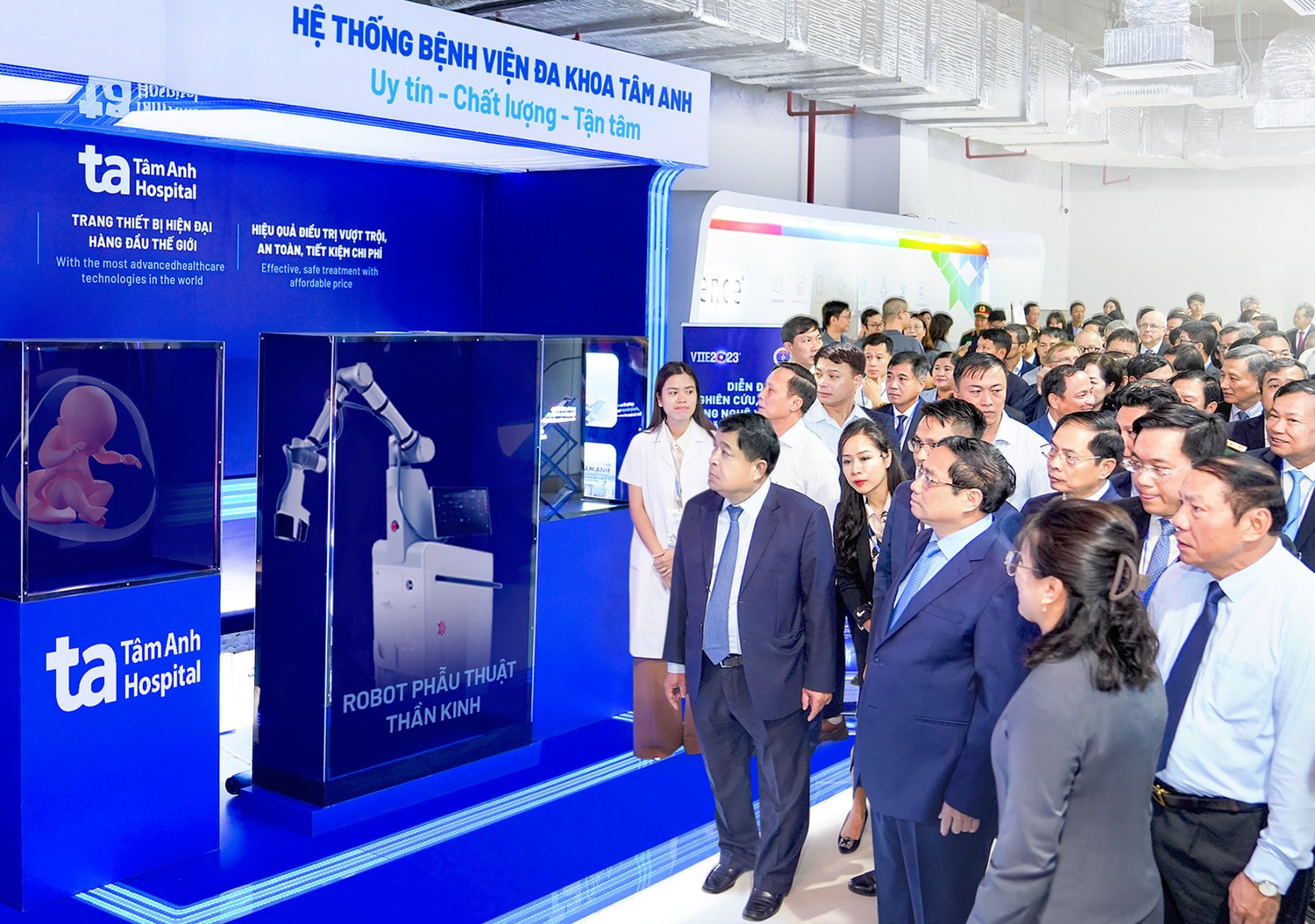 Hệ thống BVĐK Tâm Anh giới thiệu 3 công nghệ điều trị hiện đại bậc nhất Việt Nam tại VIIE 2023