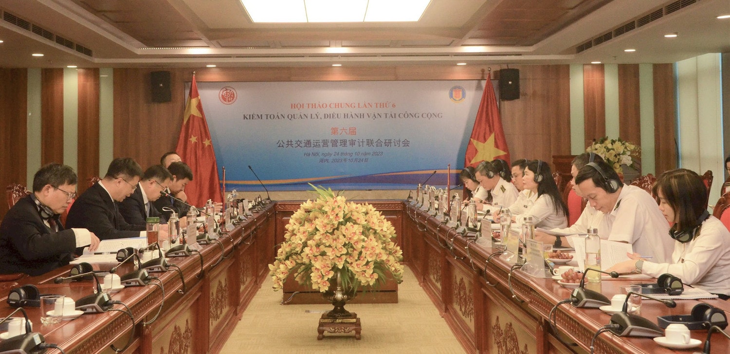KTNN Việt Nam - Trung Quốc chia sẻ kinh nghiệm “Kiểm toán quản lý, điều hành vận tải công cộng” -0