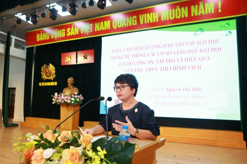 Nâng cao chất lượng đào tạo sau đại học các trường công an -0