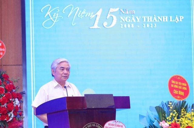 Kỷ niệm 15 năm thành lập Trung tâm Nghiên cứu và Phát triển truyền thông khoa học và công nghệ -0