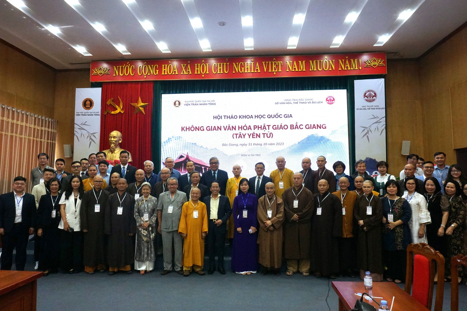 Khai mạc Hội thảo khoa học cấp quốc gia “Không gian văn hóa Phật giáo Bắc Giang (Tây Yên Tử)” -0