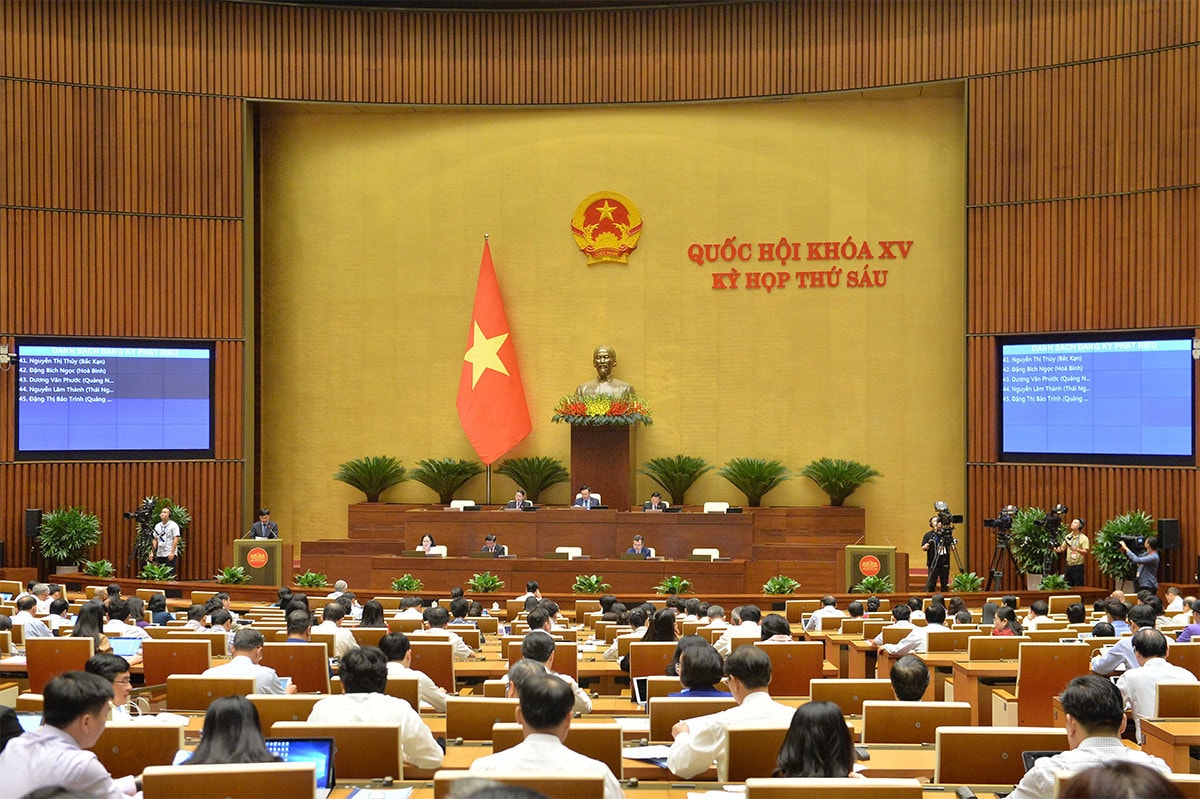 Thảo luận tại hội trường về dự án Luật Kinh doanh bất động sản (sửa đổi) -3