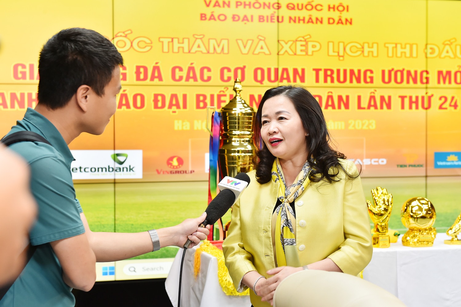 Bốc thăm chia bảng Giải bóng đá các cơ quan Trung ương mở rộng tranh Cúp Báo Đại biểu Nhân dân năm 2023