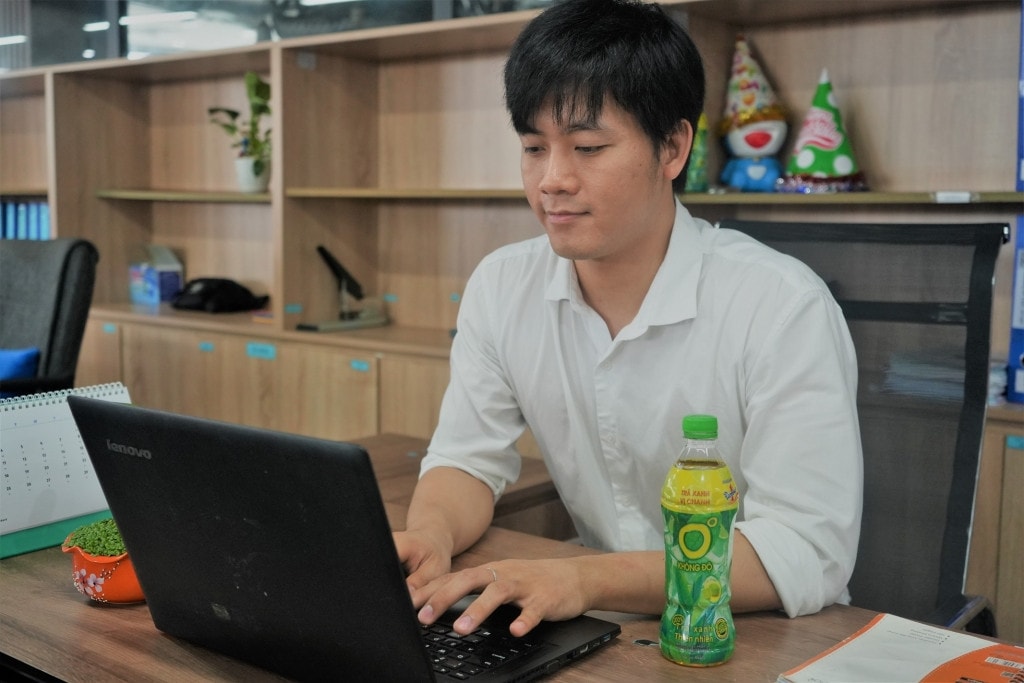Trà Xanh Không Độ trở thành thức uống yêu thích của người trẻ để giải tỏa những căng thẳng, mệt mỏi mỗi ngày Ảnh: ITN
