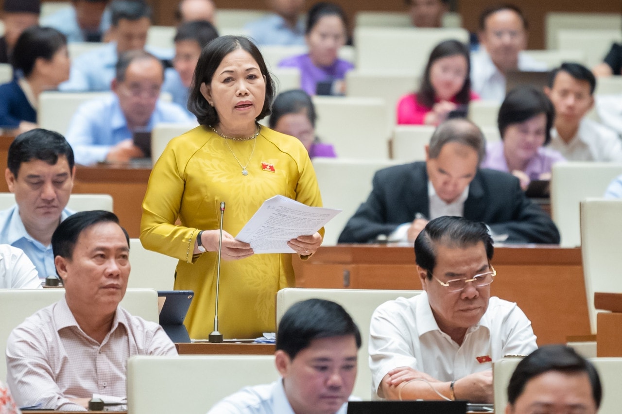 ĐBQH Nguyễn Thị Yến (Bà Rịa - Vũng Tàu): Tăng thu, tiết kiệm chi để đầu tư cho các đường cao tốc  -0