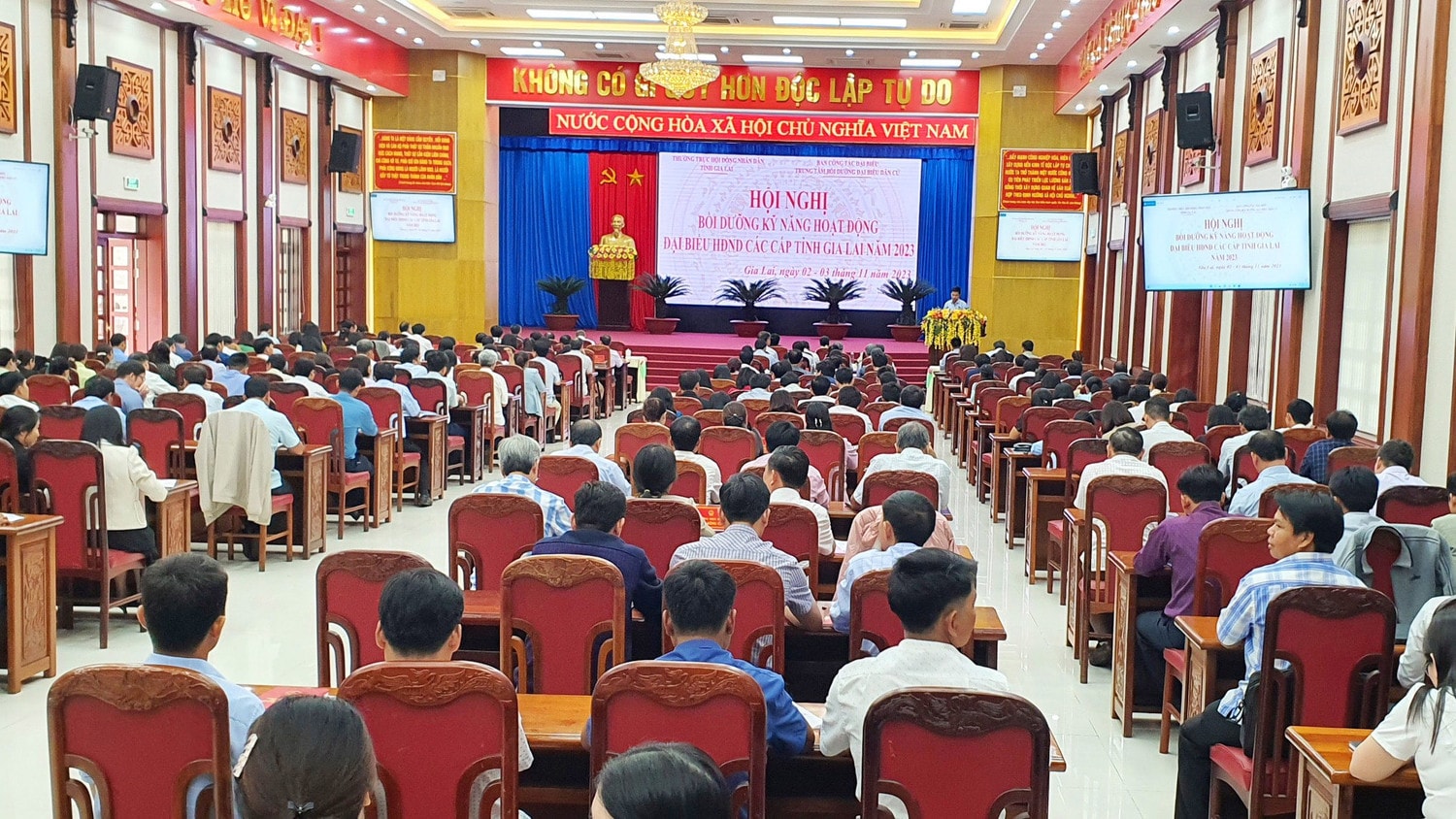 Gia Lai tổ chức bồi dưỡng kỹ năng cho đại biểu Hội đồng nhân dân các cấp -0