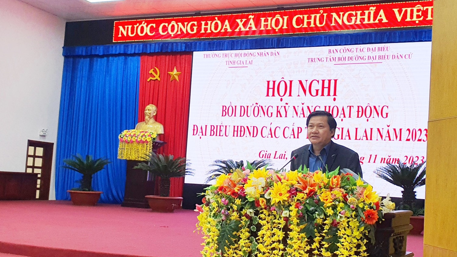 Gia Lai tổ chức bồi dưỡng kỹ năng cho đại biểu Hội đồng nhân dân các cấp -0