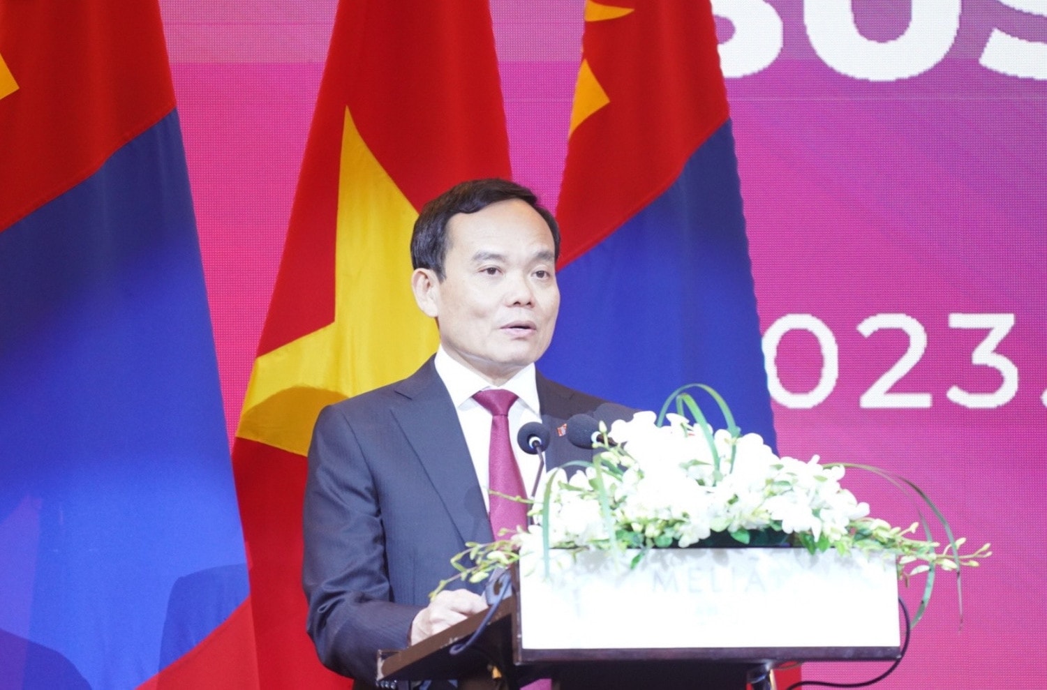 Phó Thủ tướng Trần Lưu Quang phát biểu tại Diễn đàn Doanh nghiệp Việt Nam - Mông Cổ Tổng thống Mông Cổ dự Vietjet công bố đường bay thẳng giữa Ulaanbaatar và Nha Trang -0