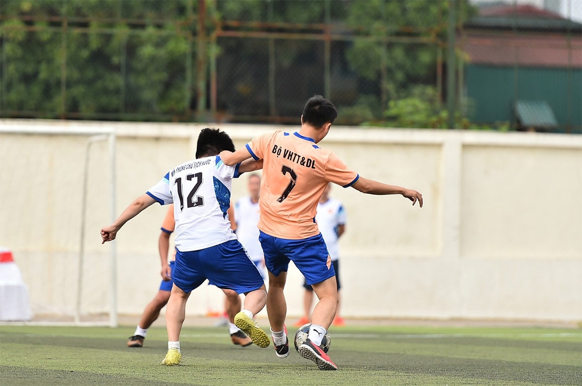 Một số hình ảnh Lễ Khai mạc Giải bóng đá các cơ quan Trung ương mở rộng tranh Cúp Báo Đại biểu Nhân dân lần thứ 24 năm 2023 -2
