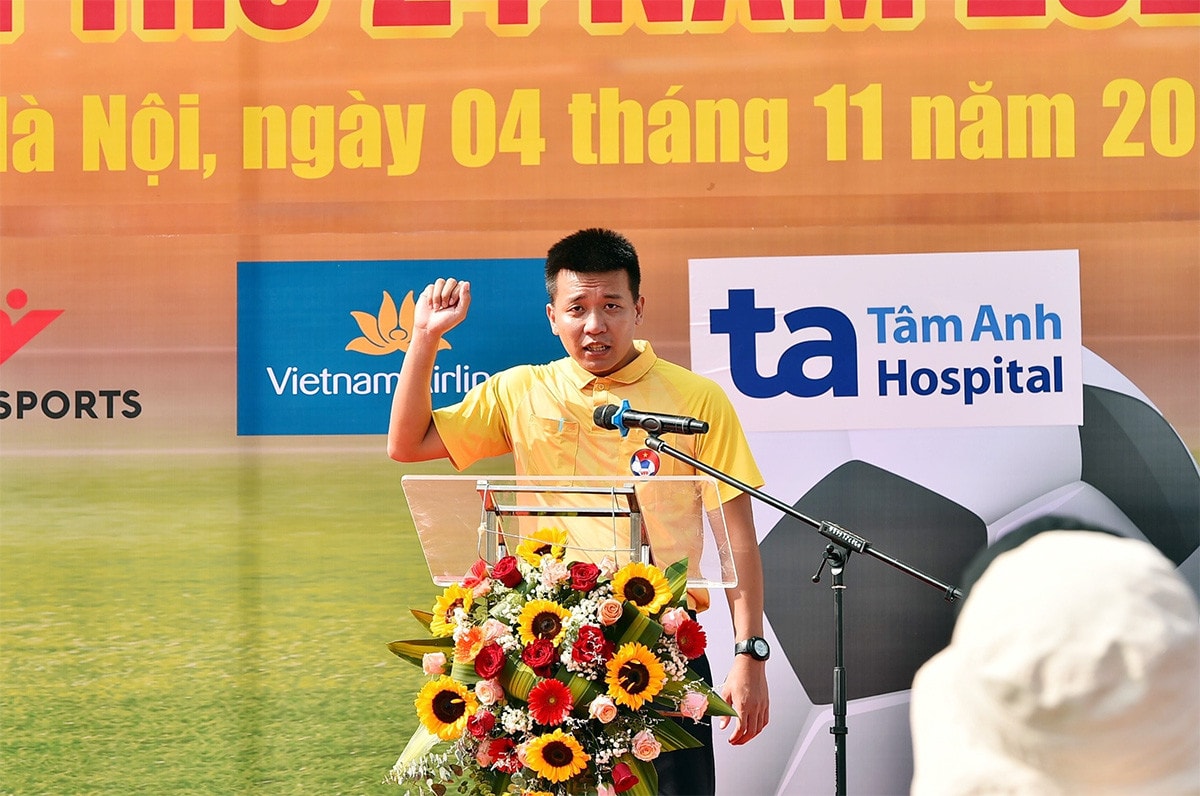 Một số hình ảnh Lễ Khai mạc Giải bóng đá các cơ quan Trung ương mở rộng tranh Cúp Báo Đại biểu Nhân dân lần thứ 24 năm 2023 -4