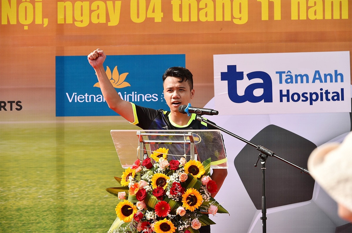 Một số hình ảnh Lễ Khai mạc Giải bóng đá các cơ quan Trung ương mở rộng tranh Cúp Báo Đại biểu Nhân dân lần thứ 24 năm 2023 -5