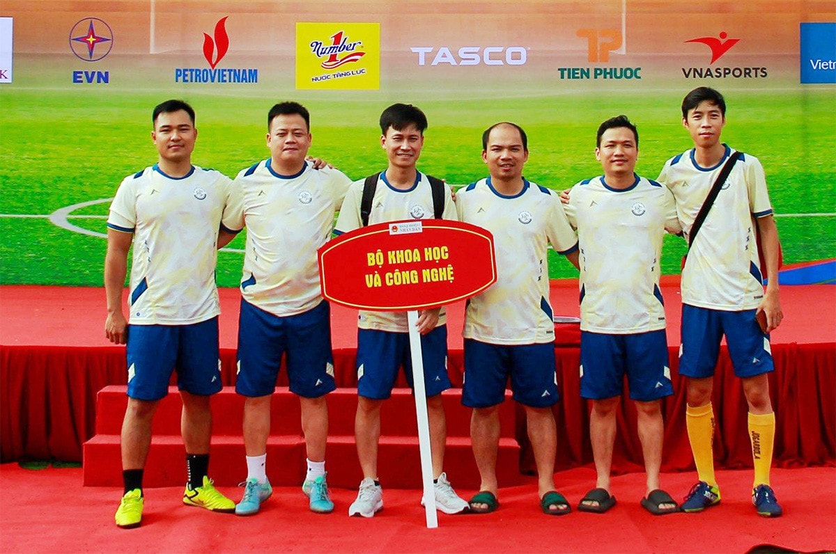 Một số hình ảnh Lễ Khai mạc Giải bóng đá các cơ quan Trung ương mở rộng tranh Cúp Báo Đại biểu Nhân dân lần thứ 24 năm 2023 -1