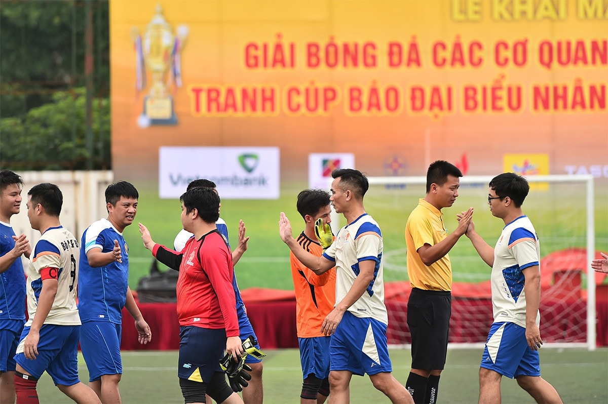 Khai mạc Giải bóng đá các cơ quan Trung ương mở rộng tranh Cúp Báo Đại biểu Nhân dân lần thứ 24 năm 2023 -3