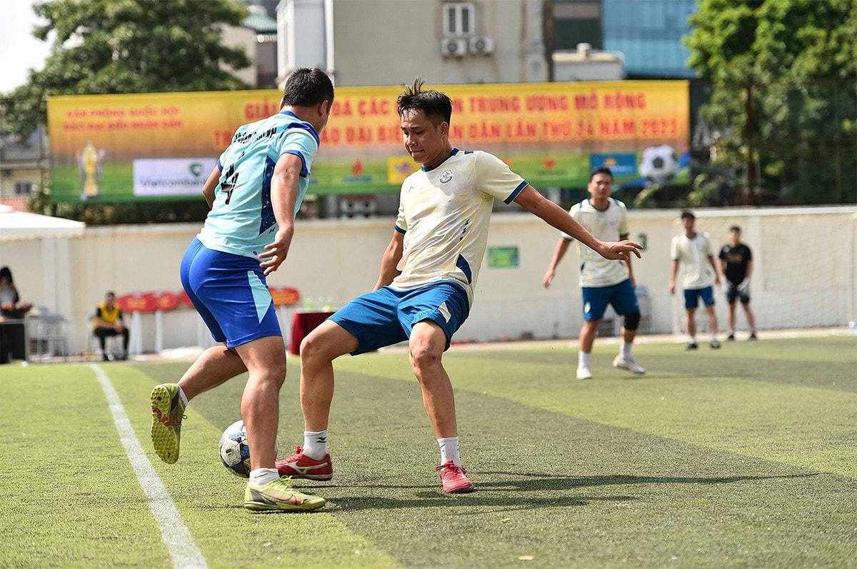 Khai mạc Giải bóng đá các cơ quan Trung ương mở rộng tranh Cúp Báo Đại biểu Nhân dân lần thứ 24 năm 2023 -6