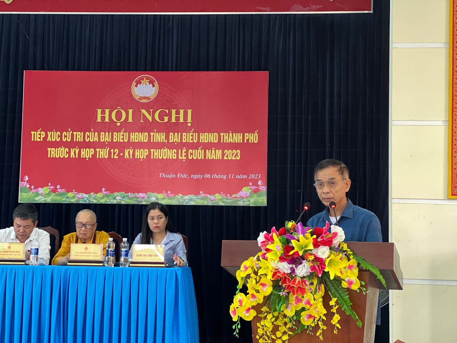 Quảng Bình: Tiếp xúc cử tri trước Kỳ họp thứ 12, HĐND tỉnh Khóa XVIII -0