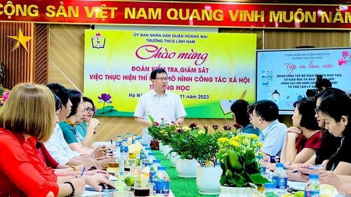 Bộ Giáo dục và Đào tạo giám sát công tác tư vấn tâm lý học đường -0